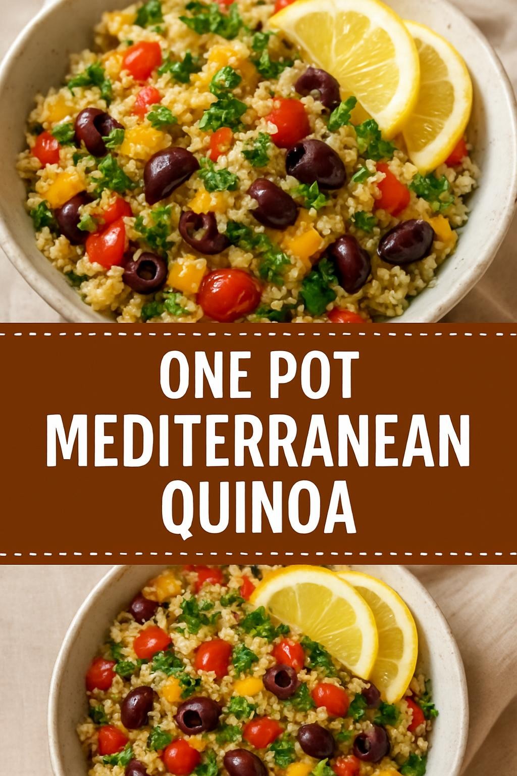 One Pot Mediterranean Quinoa