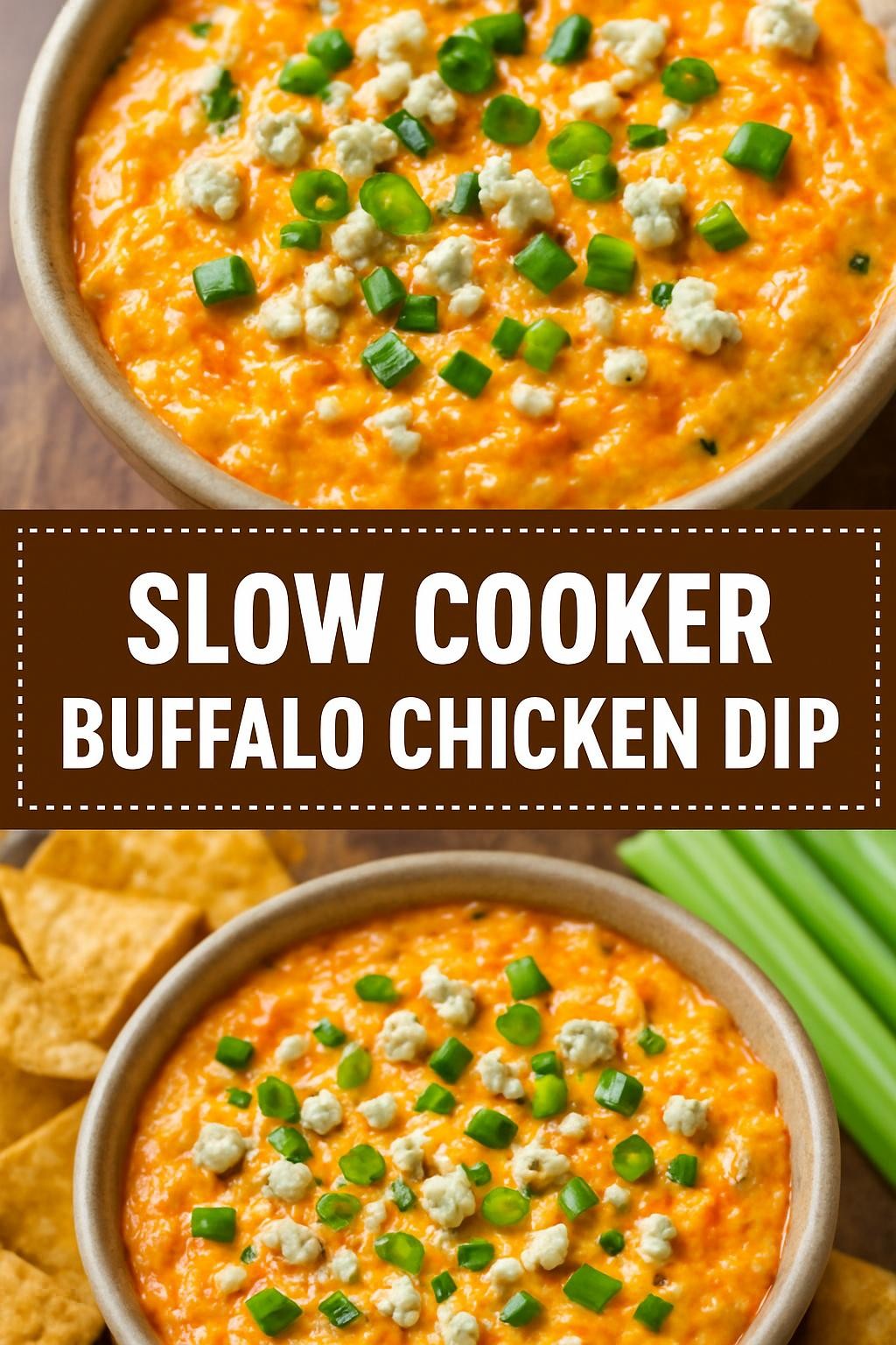 Slow Cooker Buffalo Chicken Dip