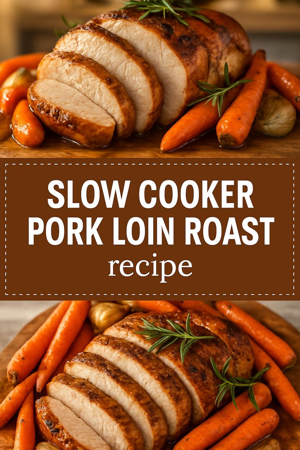 Slow Cooker Pork Loin Roast recipe
