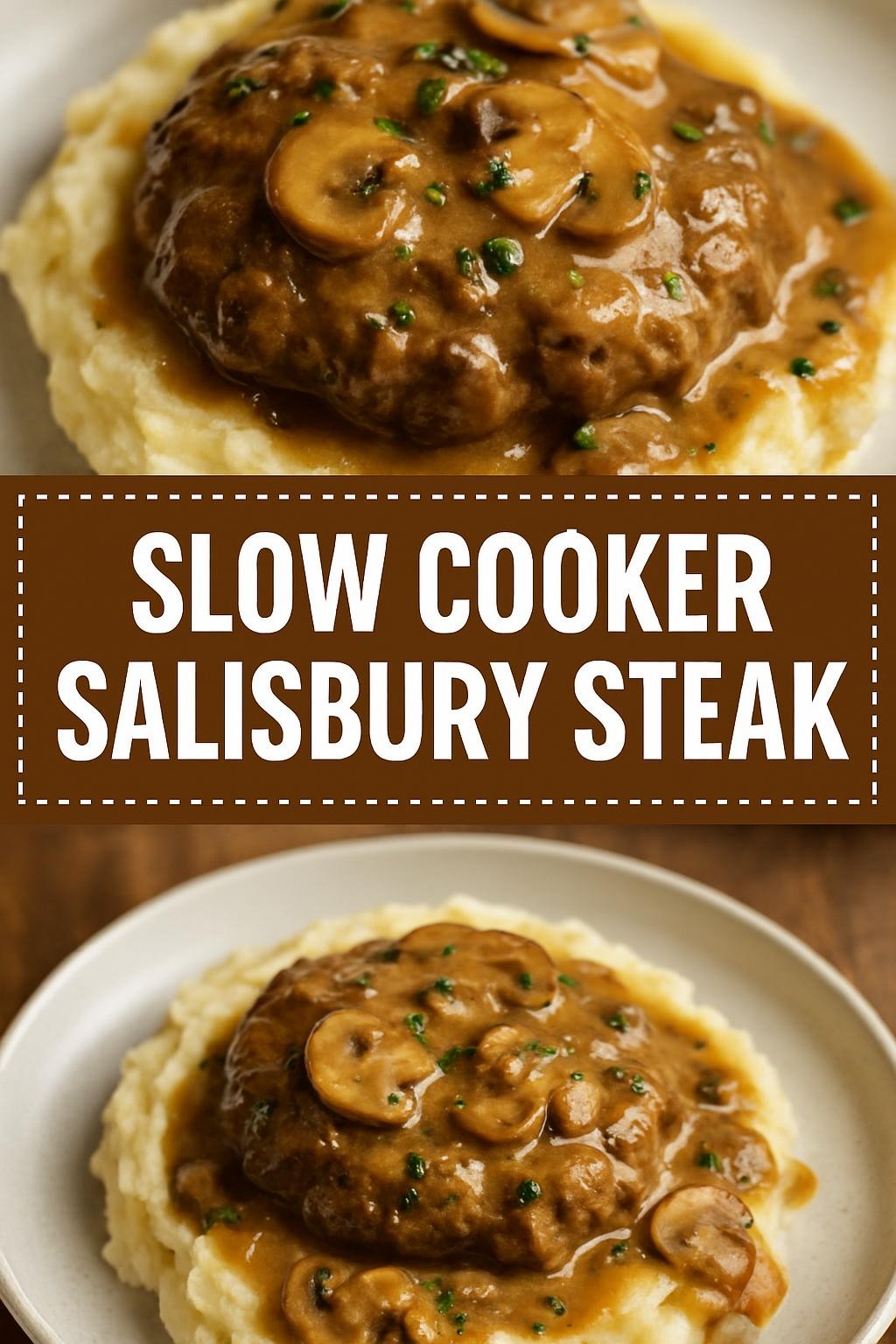 Slow Cooker Salisbury Steak