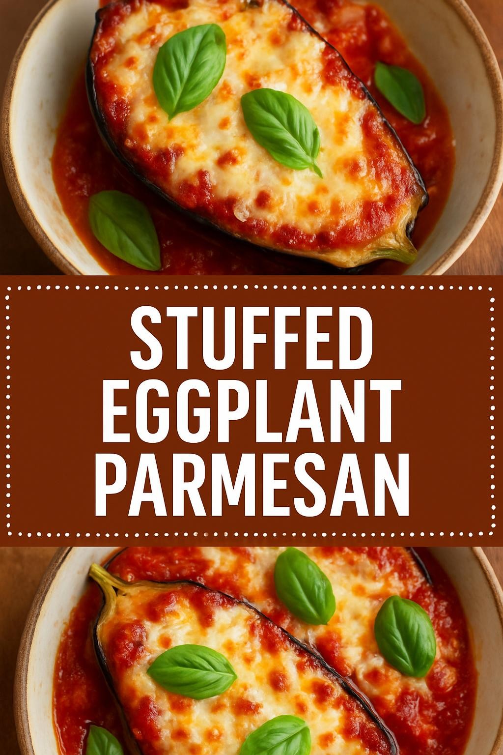 Stuffed Eggplant Parmesan