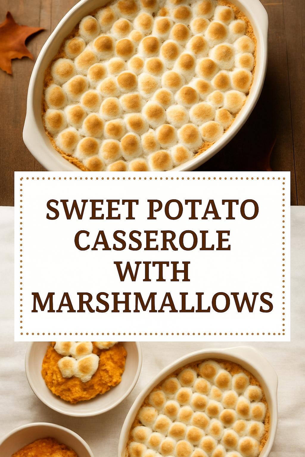 Sweet Potato Casserole with Marshmallows