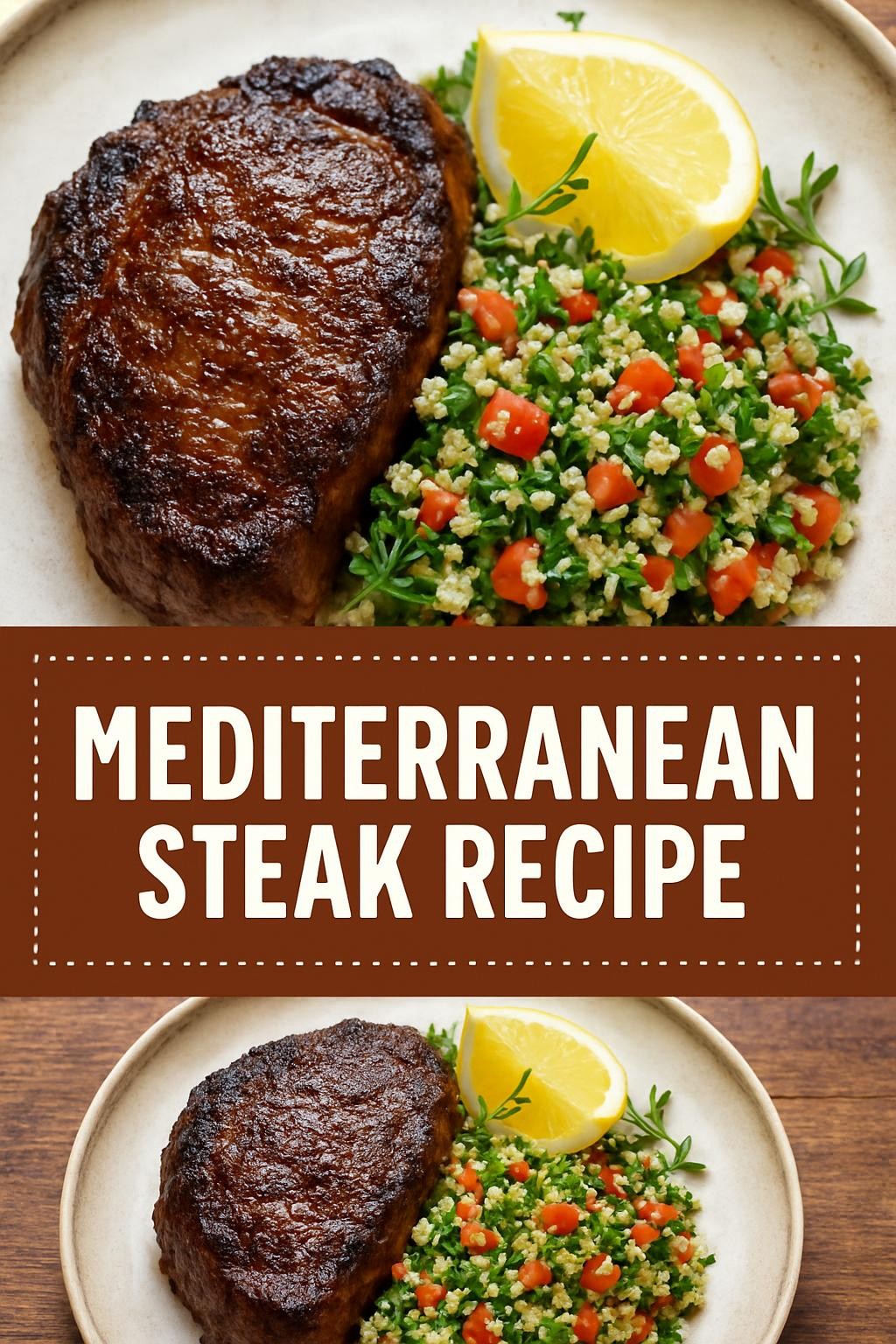 mediterranean steak recipe