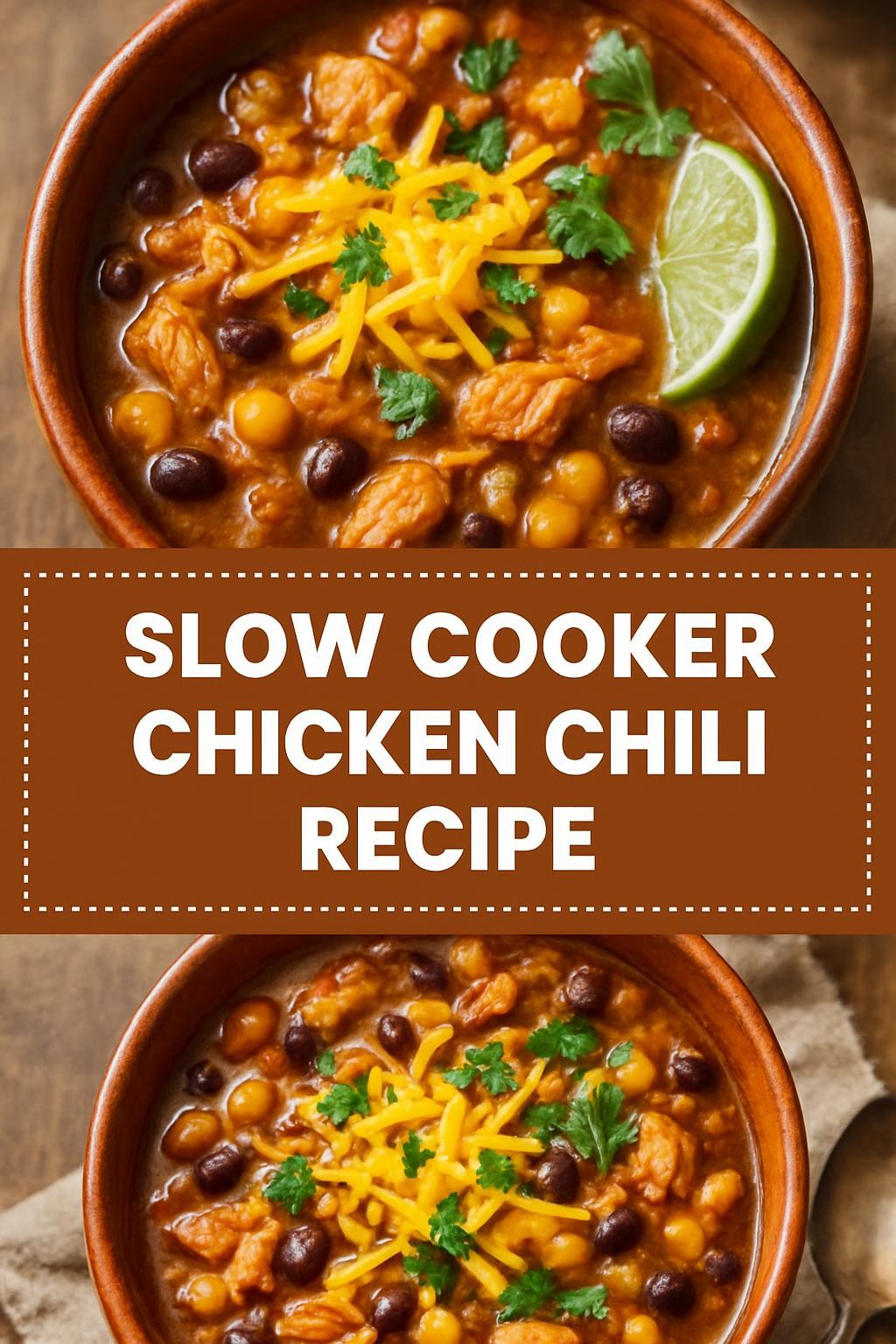 slow cooker chicken chili recipe