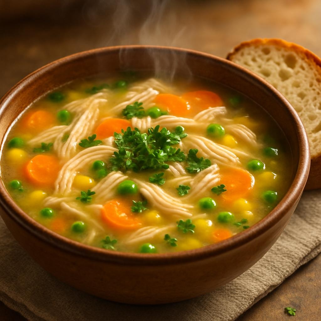 chicken in soup recipe