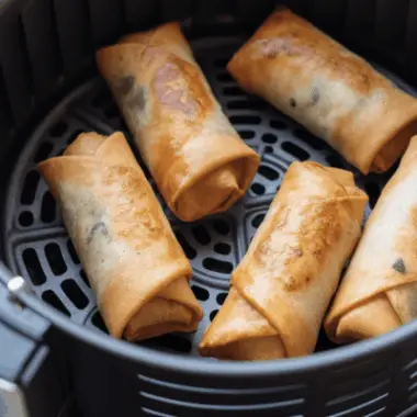 easy Air Fryer Egg Rolls recipe
