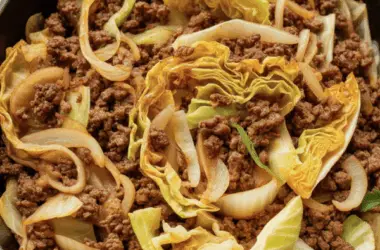 easy Beef and Cabbage Stir Fry