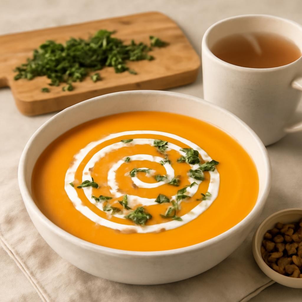 Butternut Squash Carrot Soup