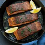 easy Cajun Blackened Salmon