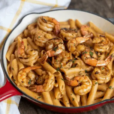 easy Cajun Shrimp Pasta