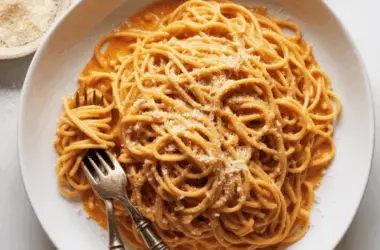 easy Creamy Butternut Squash Pasta