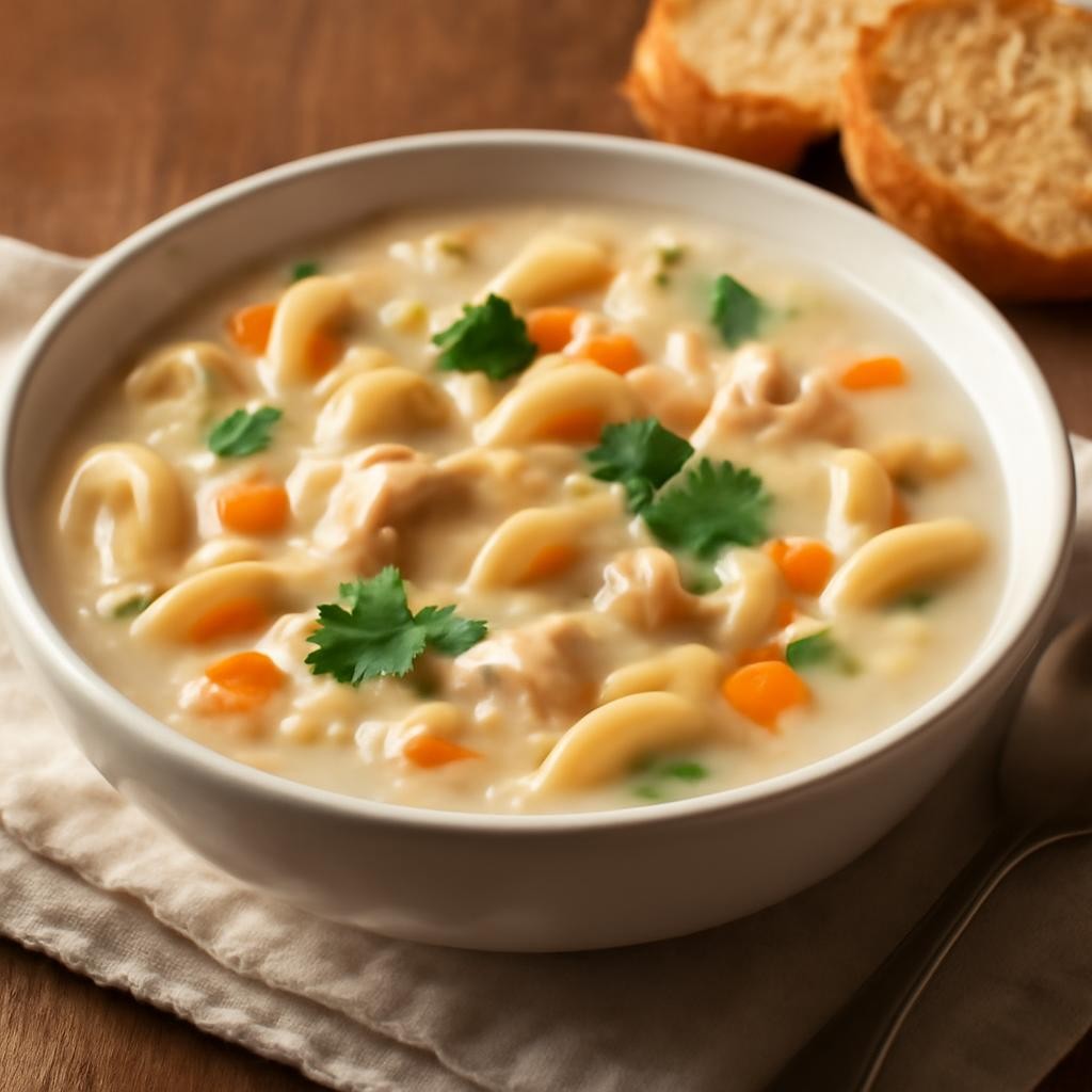 Creamy Chicken Noodle Soup