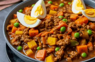 easy Filipino Beef Giniling