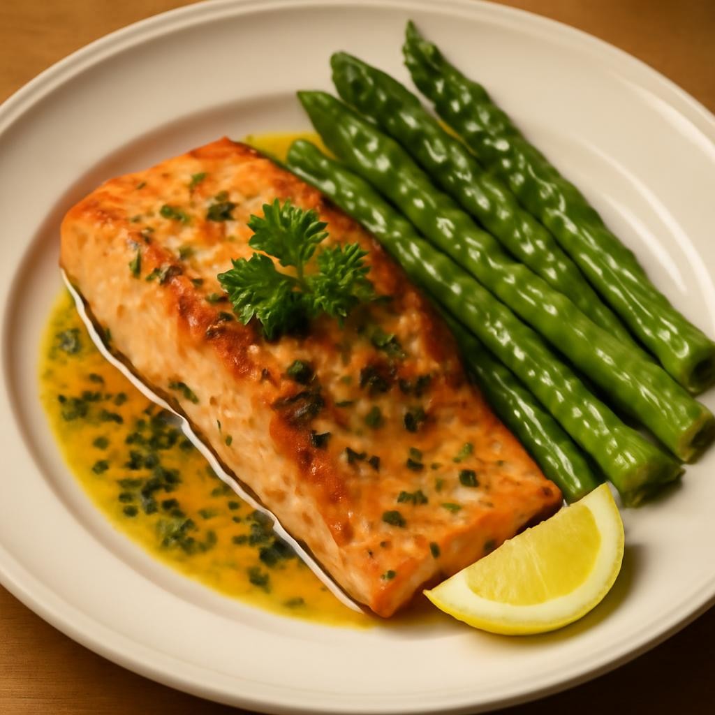 Garlic Butter Salmon recipe