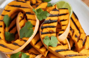 easy Grilled Butternut Squash