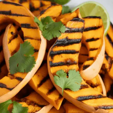 easy Grilled Butternut Squash