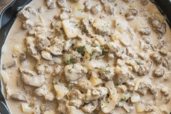 easy Ground Beef Stroganoff