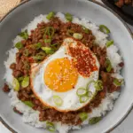easy Ground Beef and Eggs
