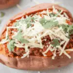 easy Ground Beef and Sweet Potato