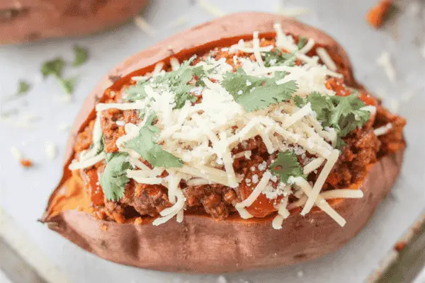 easy Ground Beef and Sweet Potato