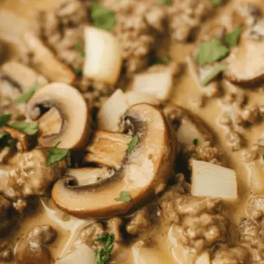 easy Hamburger Stroganoff