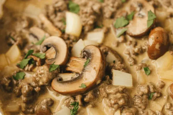 easy Hamburger Stroganoff