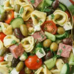 easy Italian Tortellini Pasta Salad