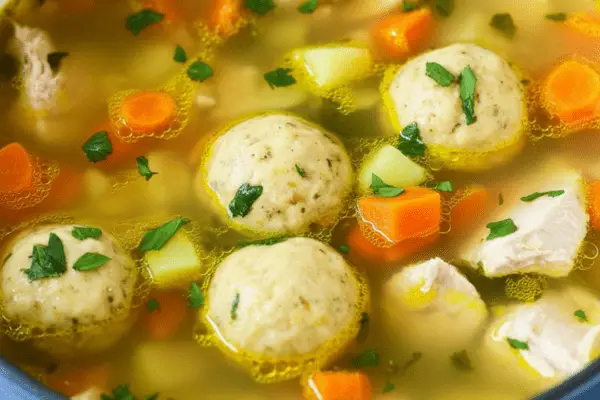 easy Matzo Ball Soup