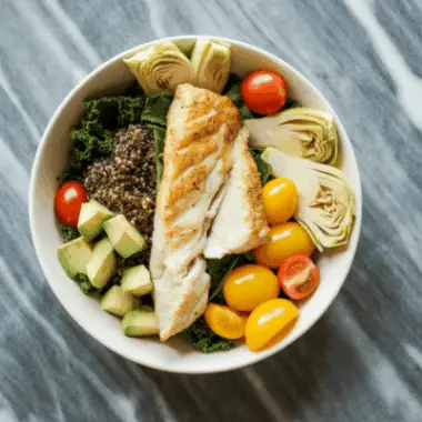 easy Mediterranean Baked Halibut