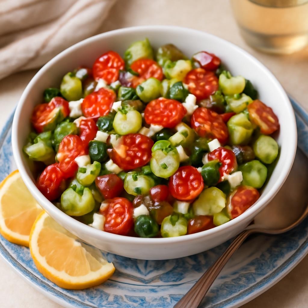 Mediterranean Cucumber Salad