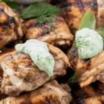 easy Mediterranean Grilled Chicken Thighs