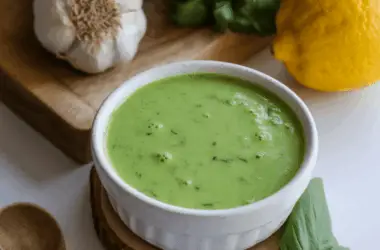 easy Mediterranean Herbed Tahini
