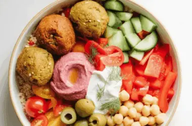 easy Mediterranean Rice Bowl Recipe