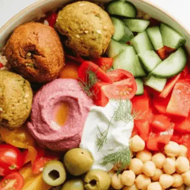 easy Mediterranean Rice Bowl Recipe