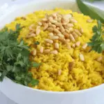 easy Mediterranean Yellow Rice