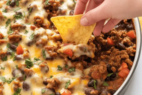 easy Mexican Ground Beef Skillet