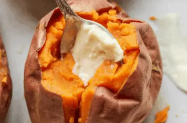 easy Microwave Sweet Potato