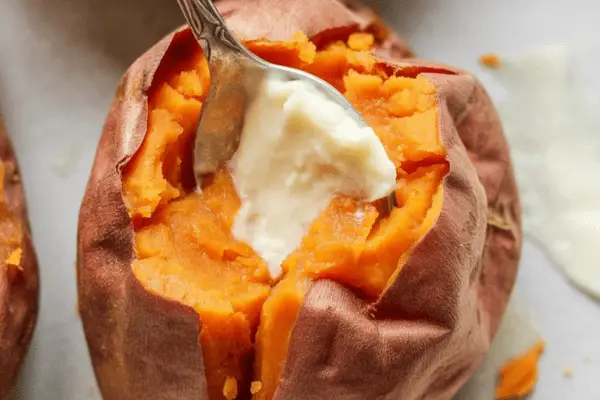 easy Microwave Sweet Potato