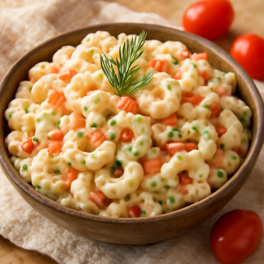 Perfect Creamy Macaroni Pasta Salad