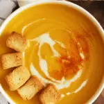 easy Roasted Sweet Potato Soup
