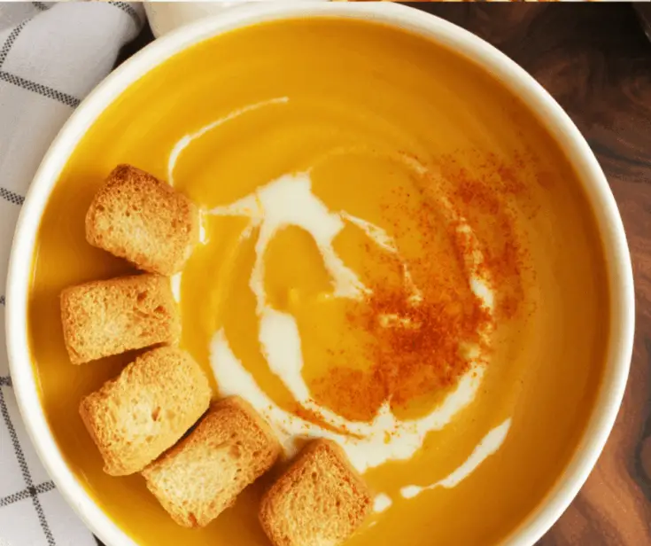 easy Roasted Sweet Potato Soup