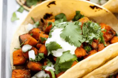 easy Roasted Sweet Potato Tacos