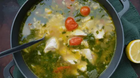 easy Salmon Soup