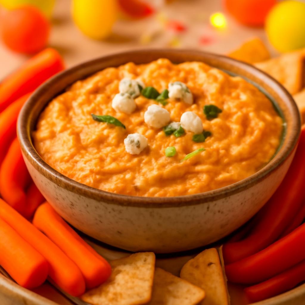 Slow Cooker Buffalo Chicken Dip