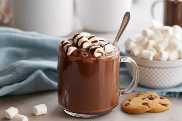 easy Slow Cooker Hot Chocolate