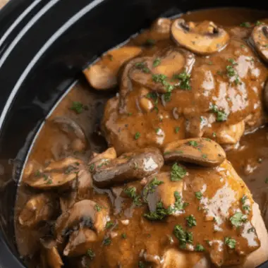 easy Slow Cooker Pork Chops recipe