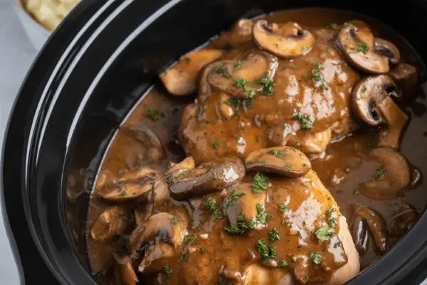 easy Slow Cooker Pork Chops recipe