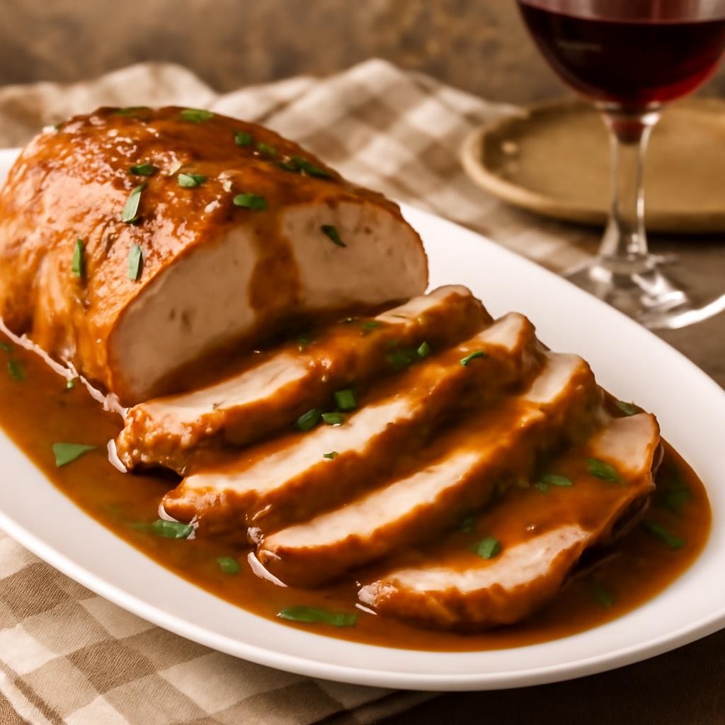 Slow Cooker Pork Loin Roast recipe