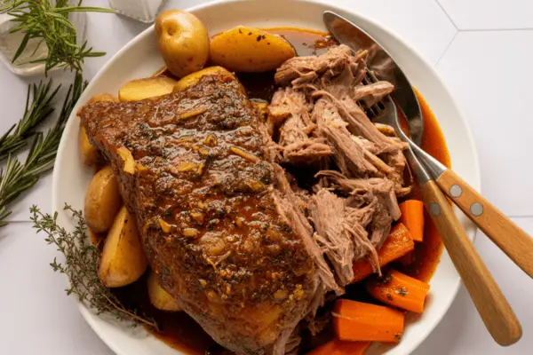 easy Slow Cooker Pork Shoulder