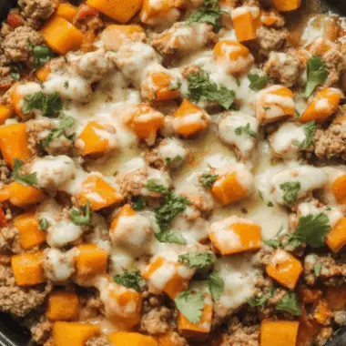 easy Turkey Butternut Squash